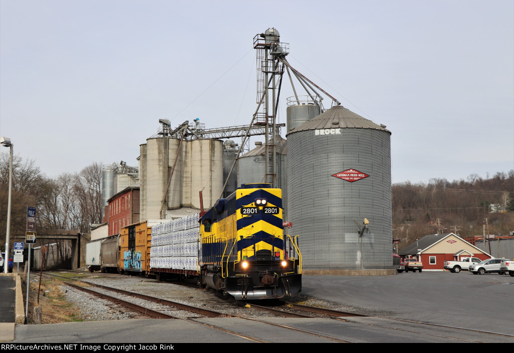 Working at the Feed Mill